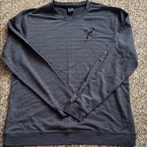 Young Living Men's Charcoal Crewneck Sweater